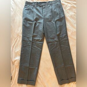 JosA Bank men’s suit pant. 36/32. Grey/Dark Grey